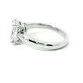 Load image into Gallery viewer, Platinum 2-stone Pear and Radiant Shape Diamond Ring