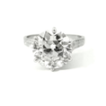 Load image into Gallery viewer, Platinum Old European Diamond Ring