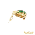 Load image into Gallery viewer, 18KT Yellow Gold Brooch & Pendant Beetle