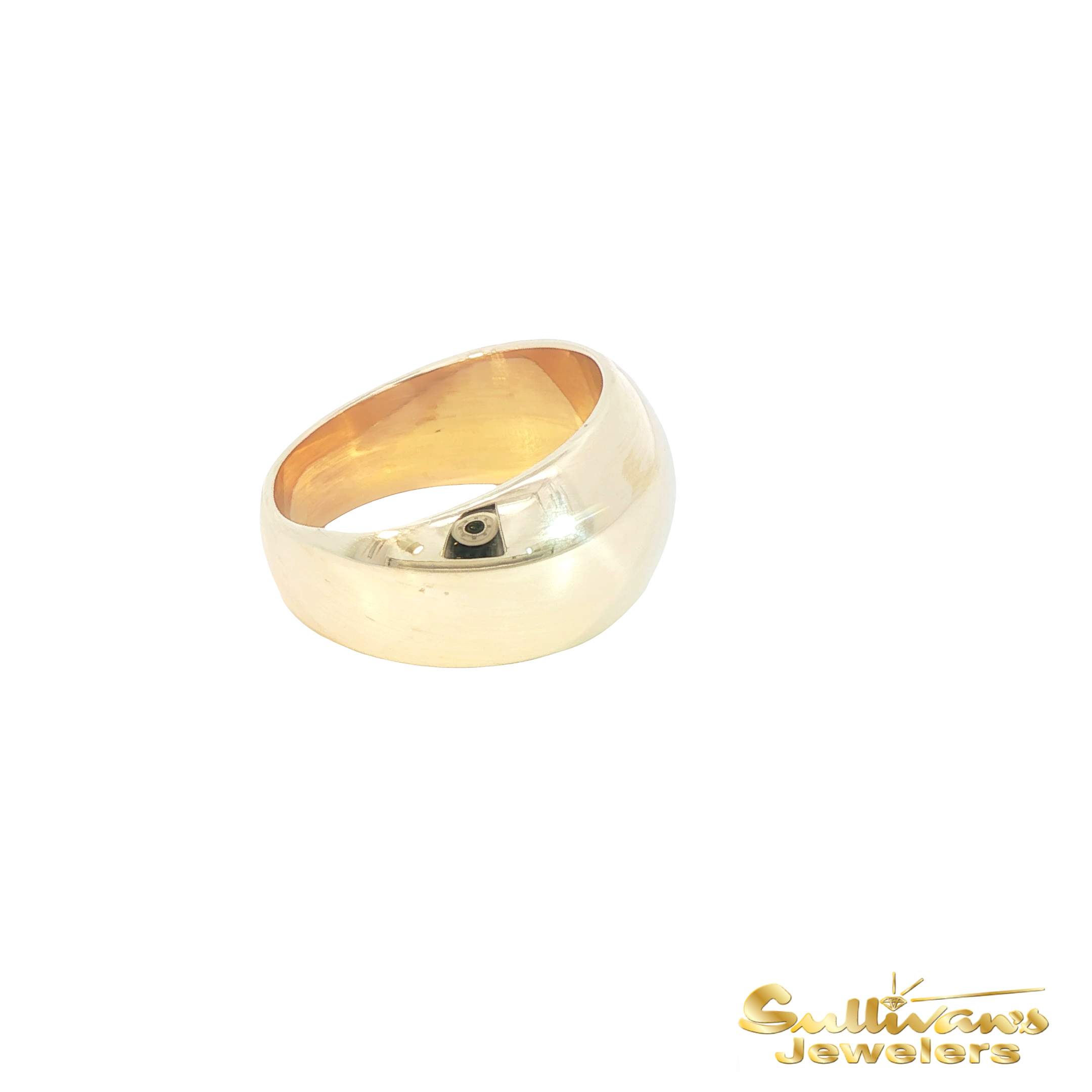 14KT Classic Yellow Gold Dome Band Ring
