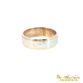 Load image into Gallery viewer, Classic Two Tone 14KT Gold Band Ring