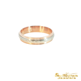 Load image into Gallery viewer, Elegant Two-Tone Rose Gold Band