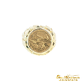 Load image into Gallery viewer, 14K Yellow Gold Lady Liberty Signet Ring