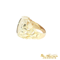 Load image into Gallery viewer, 14K Yellow Gold Lady Liberty Signet Ring