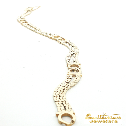 14K Yellow Gold Bracelet