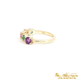 Load image into Gallery viewer, Serene Harbor 14kt Yellow Gold Self Love Ring 2024 Edition