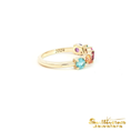 Load image into Gallery viewer, Serene Harbor 14kt Yellow Gold Self Love Ring 2024 Edition