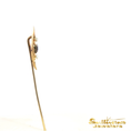 Load image into Gallery viewer, Vintage 14K Yellow Gold Amethyst Pin