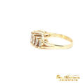 Load image into Gallery viewer, 14K Yellow Gold Marquise Diamond Ring
