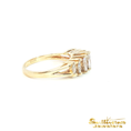 Load image into Gallery viewer, 14K Yellow Gold Marquise Diamond Ring