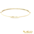 Load image into Gallery viewer, 14K Yellow Gold Tennis Bracelet with Round Brilliant Diamonds