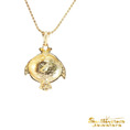 Load image into Gallery viewer, 14K Yellow Gold Fish Pendant