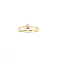 Load image into Gallery viewer, Yellow Gold Multistone Ring with Oval Ruby Cabochon