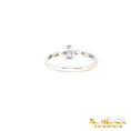 Load image into Gallery viewer, 14K White Gold Tanzanite Infinity Ring