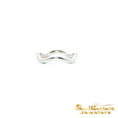 Load image into Gallery viewer, Sterling Silver Wavy Band Ring Swimming Up Stream Autism Awareness Collection