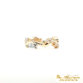 Load image into Gallery viewer, 14K Yellow Gold Diamond "Swimming Upstream" Ring