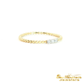 Load image into Gallery viewer, 14K Yellow Gold Natural Diamond Bead Ring