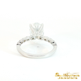 Load image into Gallery viewer, Platinum Oval Lab-Grown Diamond Engagement Ring