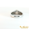 Load image into Gallery viewer, 14K White Gold Cathedral Natural Diamond Ring