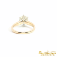 Load image into Gallery viewer, 14K Yellow Gold Old European Cut Diamond Ring