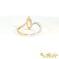 Load image into Gallery viewer, 14K Two-Tone Bypass Danburite Ring