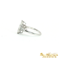 Load image into Gallery viewer, Platinum 3 Stone Diamond Marquise Ring