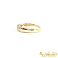 Load image into Gallery viewer, 14K Yellow Gold Solitaire Channel Set Diamond Ring