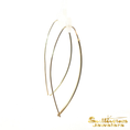 Load image into Gallery viewer, 14K Yellow Gold Tube Wire Threader Earrings