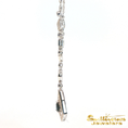 Load image into Gallery viewer, 14K White Gold Sapphire Vintage Necklace