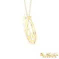 Load image into Gallery viewer, Gold-Plated Island Root Logo 22mm Pendant
