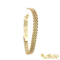 Load image into Gallery viewer, 14K Yellow Gold Panther Link Bracelet