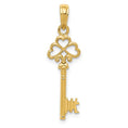 Load image into Gallery viewer, Habitat for Humanity Key Pendant-14K Yellow Gold