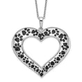 Load image into Gallery viewer, Heart Paw Print Animal Lover SPCA Sterling Silver Necklace