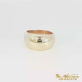 Load and play video in Gallery viewer, 14KT Classic Yellow Gold Dome Band Ring