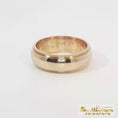 Load and play video in Gallery viewer, 14K Yellow Gold Comfort Fit Wedding Band