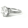 Load image into Gallery viewer, Platinum Old European Diamond Ring
