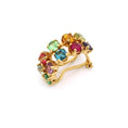 Load image into Gallery viewer, 18K Yellow Gold Multi-Color Gemstone Ear Cuff
