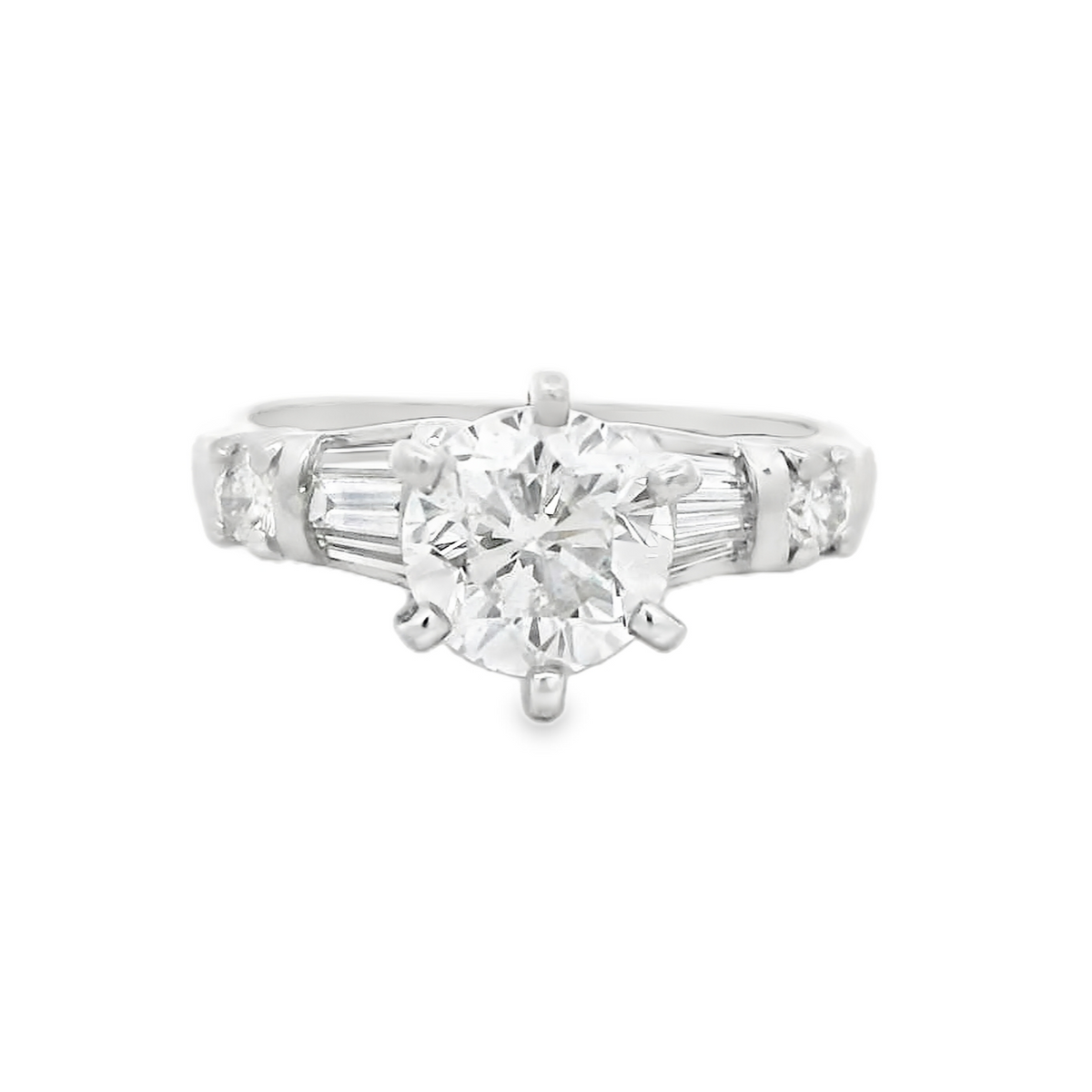 Platinum Diamond Engagement Ring