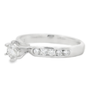 Load image into Gallery viewer, Platinum Channel Set Diamond Engagement Ring
