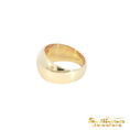 Load image into Gallery viewer, 14KT Classic Yellow Gold Dome Band Ring
