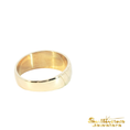 Load image into Gallery viewer, 14K Yellow Gold Textured Striped Band Ring
