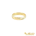 Load image into Gallery viewer, 14K Yellow Gold Chevron Pattern Gold Band

