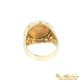 Load image into Gallery viewer, 14K Yellow Gold Lady Liberty Signet Ring

