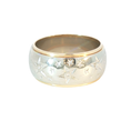 Load image into Gallery viewer, Vintage 14K Two-Tone Star Band
