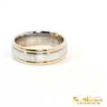 Load image into Gallery viewer, 14K Two-Tone Gold Wedding Band
