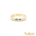 Load image into Gallery viewer, 14K Yellow Gold Classic Milgrain Wedding Ring

