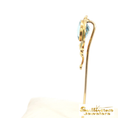 Load image into Gallery viewer, Vintage 14K Yellow Gold Aquamarine Pin
