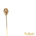 Load image into Gallery viewer, Vintage 14K Yellow Gold Diamond & Pearl Pin
