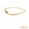 Load image into Gallery viewer, 18K Yellow Gold Emerald Bracelet
