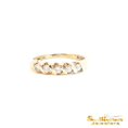 Load image into Gallery viewer, 14K Yellow Gold Diamond Anniversary Ring

